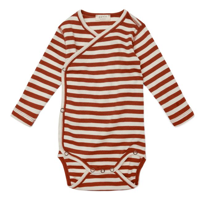 Hovedbilde Petit by Basics omslagsbody bomull rust/natur