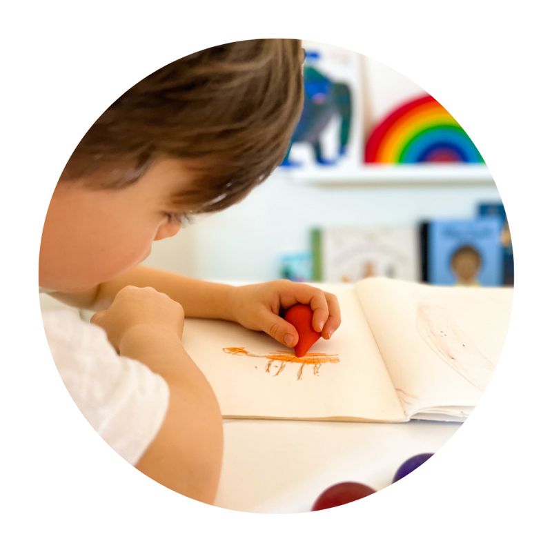 Scandinavian Crayon fargestifter Dråpe 8