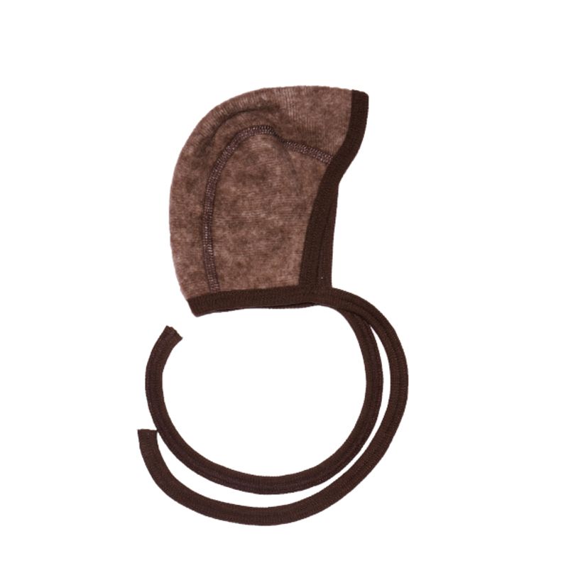 Cosilana babylue ull/bomull fleece brun