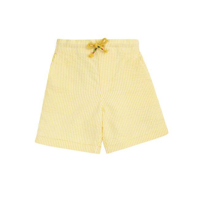 Hovedbilde Frugi shorts gul rutete
