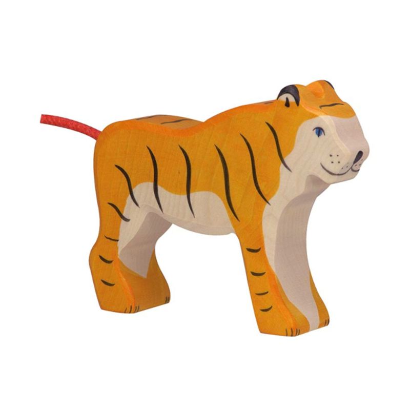 Holztiger trefigur stripete tiger