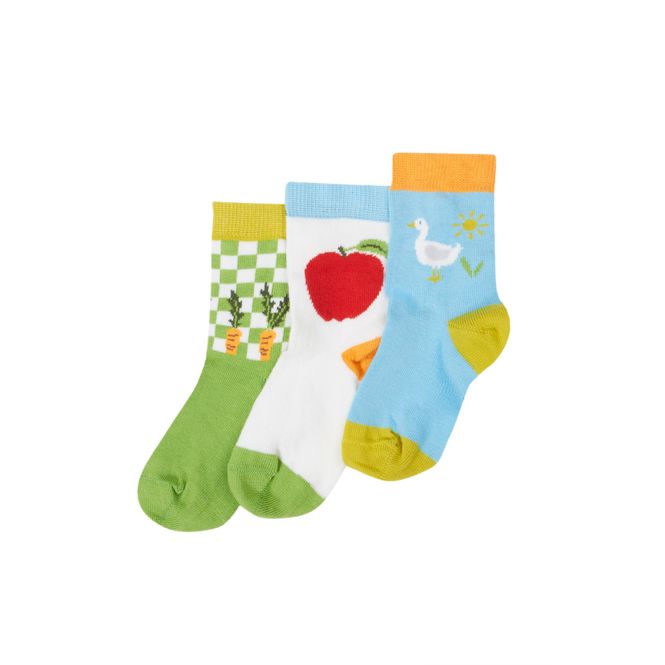 Hovedbilde Frugi 3-pk. sokker Little Socks ...
