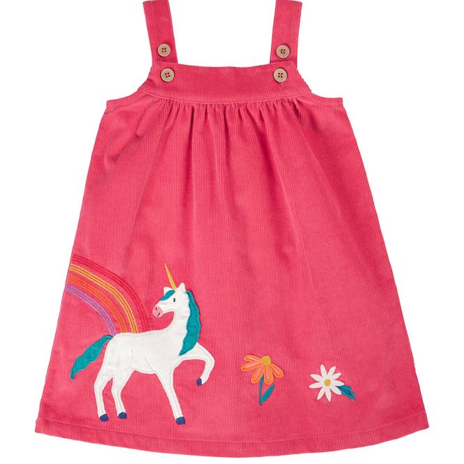 Hovedbilde Frugi selekjole kord enhjørning rosa - 2-7 år