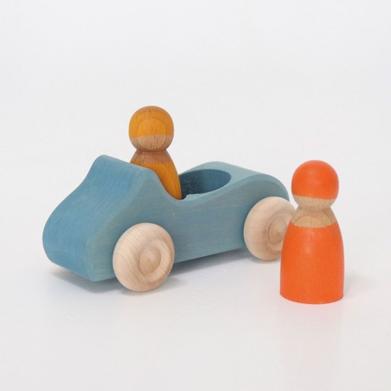 Grimm's bil med to figurer - velg farge
