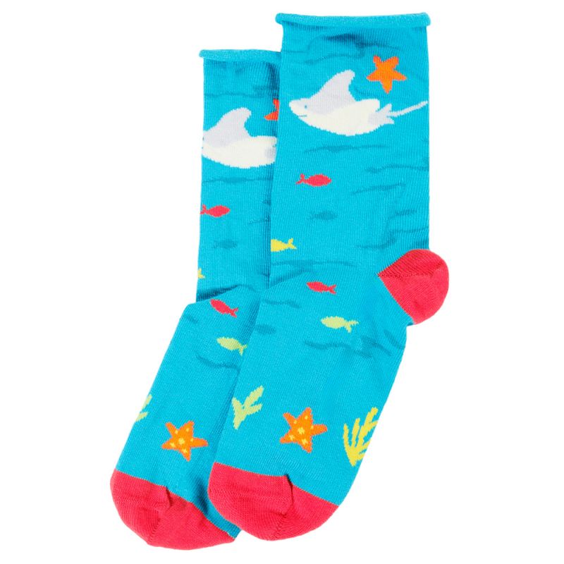 Frugi sokker bambusviskose 3-pk. havmotiver