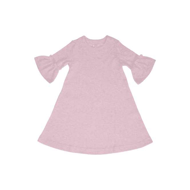 Hovedbilde Petit by Basics ullkjole lys lillarosa melert