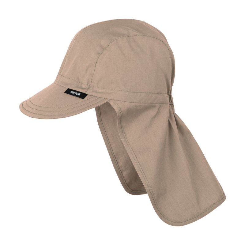 Pure Pure solhatt barn lys brun - str. 53
