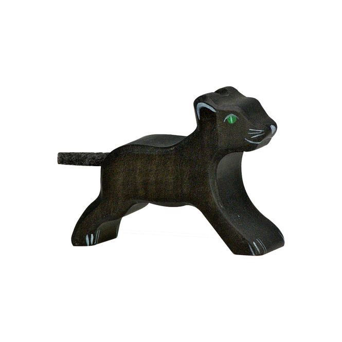 Hovedbilde Holztiger trefigur liten panter