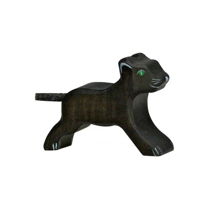 Hovedbilde Holztiger trefigur liten panter