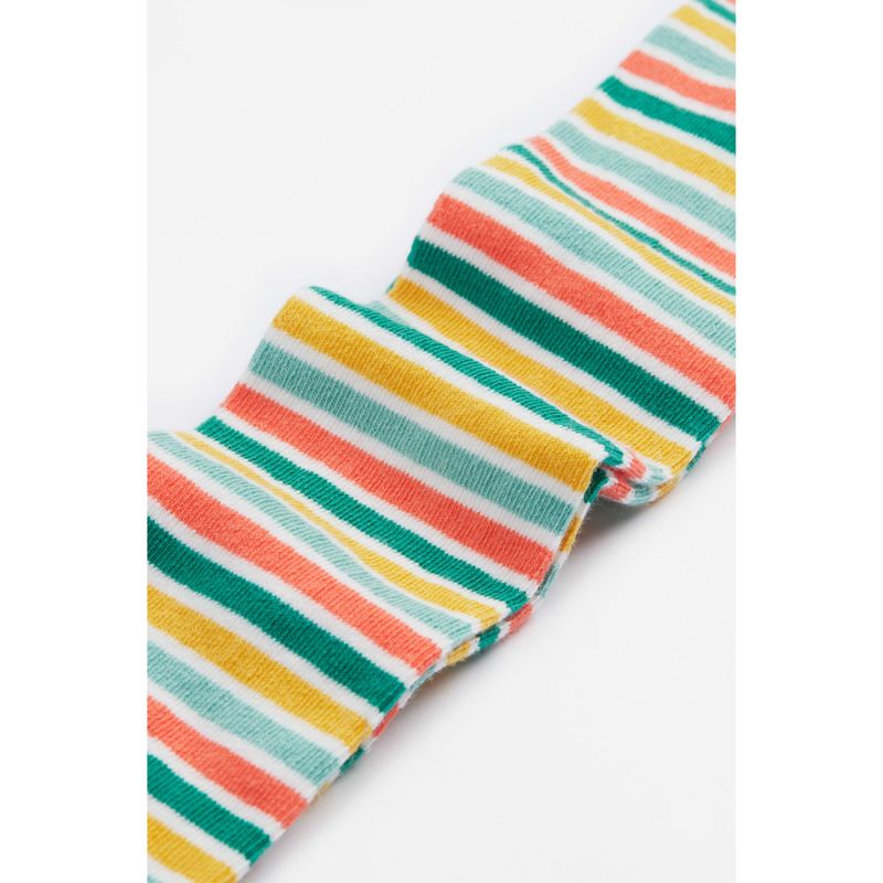 Frugi strømpebukse baby striper grønn