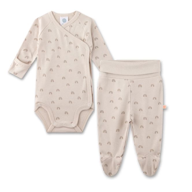 Hovedbilde Sanetta sett prematur body og bukse beige