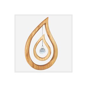 Hovedbilde Sternengasse vindusdekorasjon dr&aring;pe med krystall