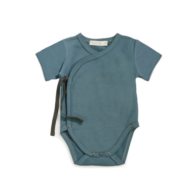 Hovedbilde Phil & Phae omslagsbody kortermet Balsam Blue