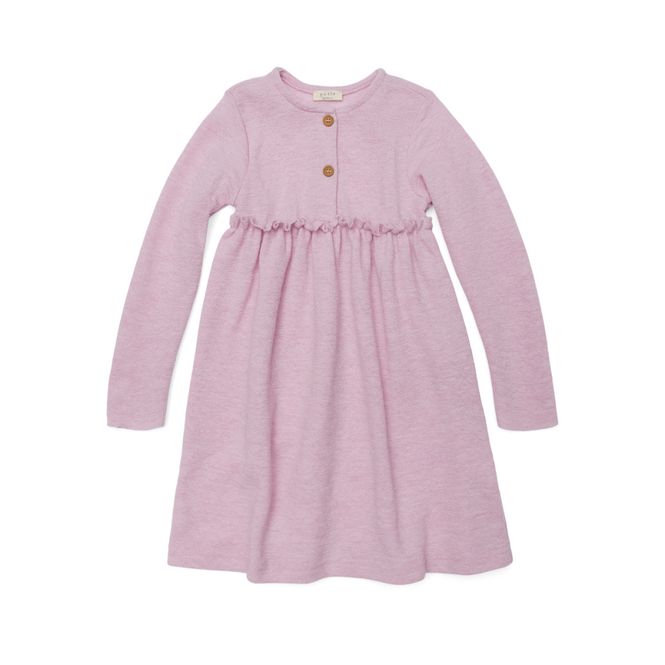 Hovedbilde Petit by Basics ullkjole langermet lys rosalilla ...