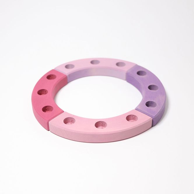 Hovedbilde Grimm's bursdagsring rosa/lilla liten