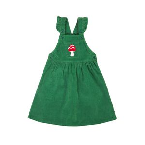 Hovedbilde Frugi selekjole fluesopp gr&oslash;nn kord - 6-9 &aring;r