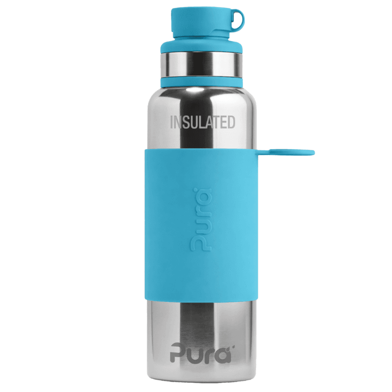 Pura Sport flaske stål isolert 650 ml Aqua