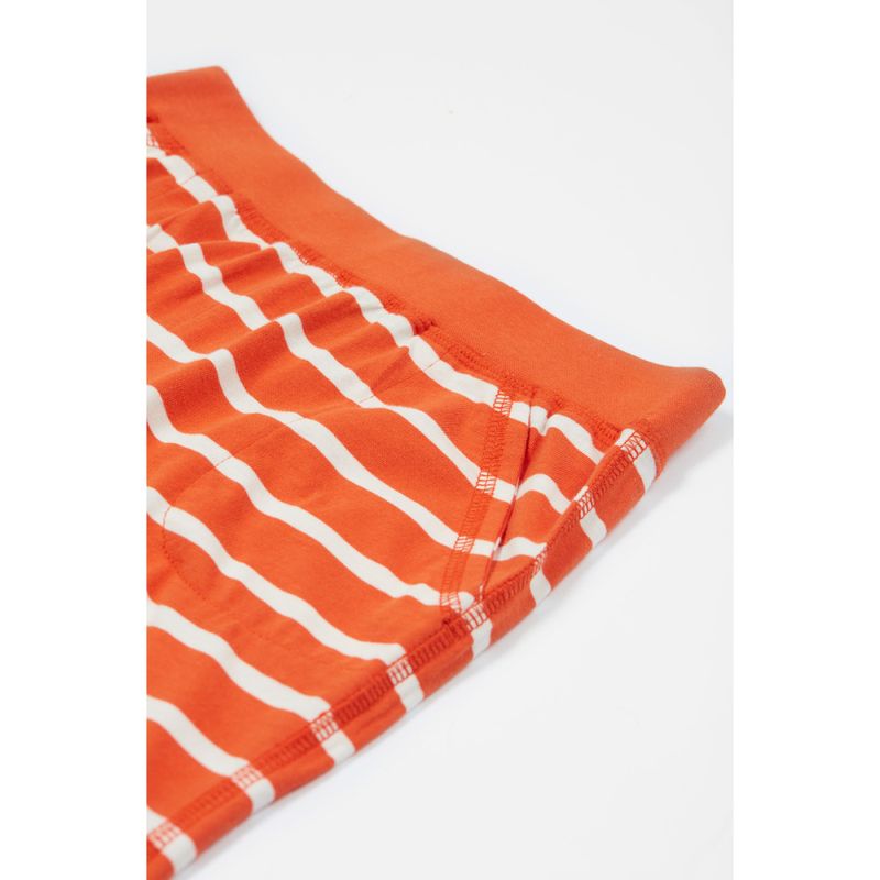 Frugi shorts striper oransje