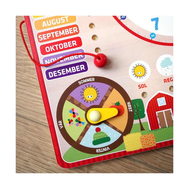 Wacky Wonders kalender i tre norsk
