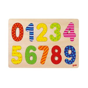 Hovedbilde Goki puslespill fargerike tall 0-9