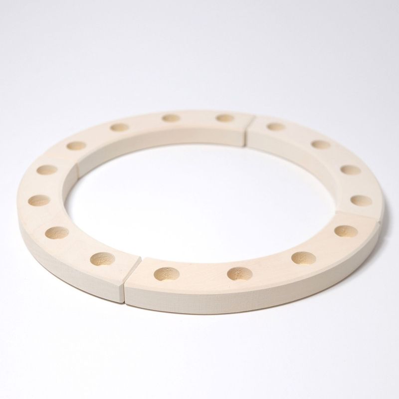 Grimm's bursdagsring hvit stor
