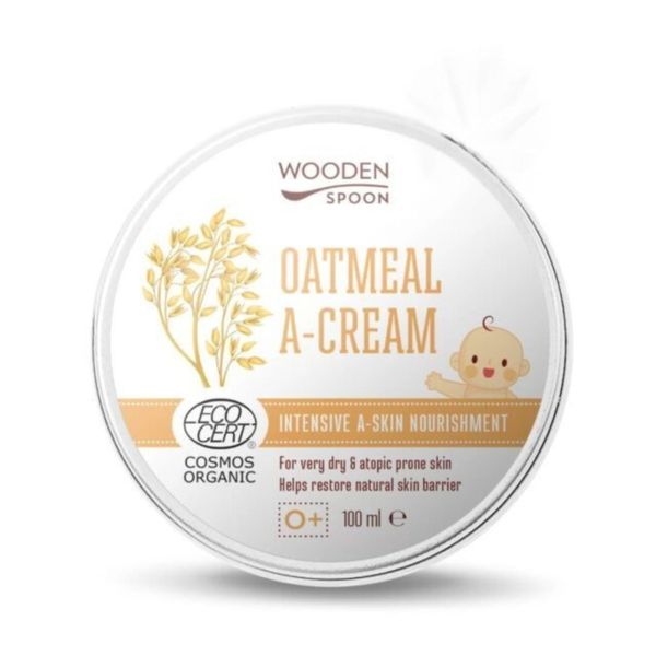 Wooden Spoon havre A-krem for ekstra tørr hud 100 ml