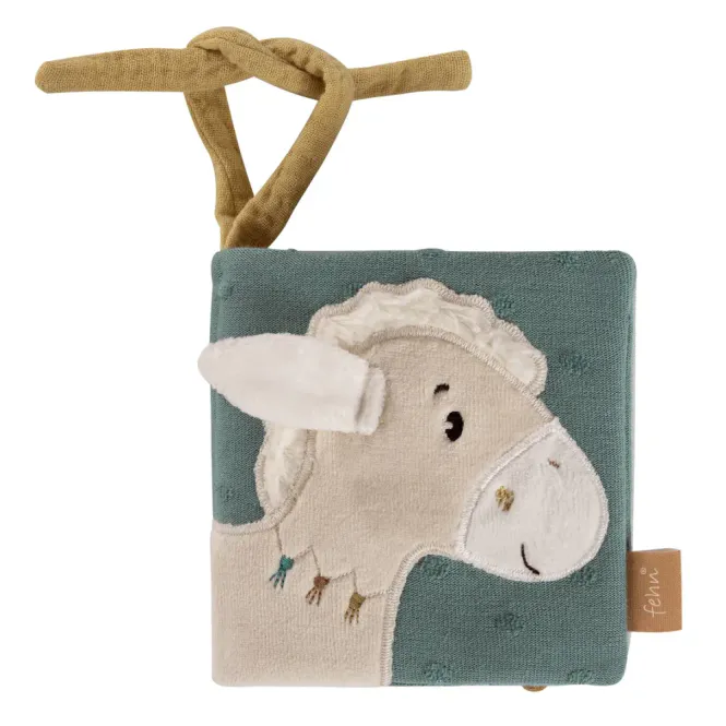 Hovedbilde Fehn babybok stoff hest