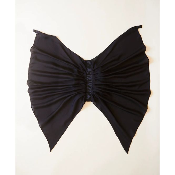 Hovedbilde Sarah's Silks svarte flaggermusvinger silke