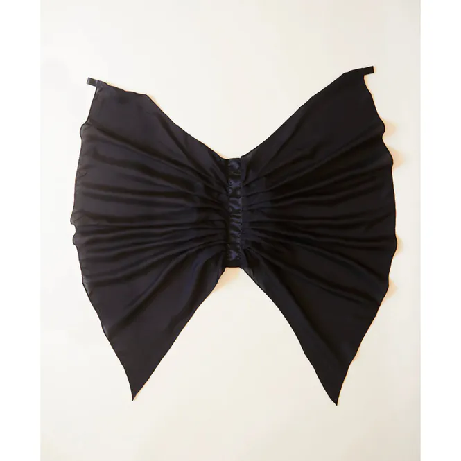 Hovedbilde Sarah's Silks svarte flaggermusvinger silke
