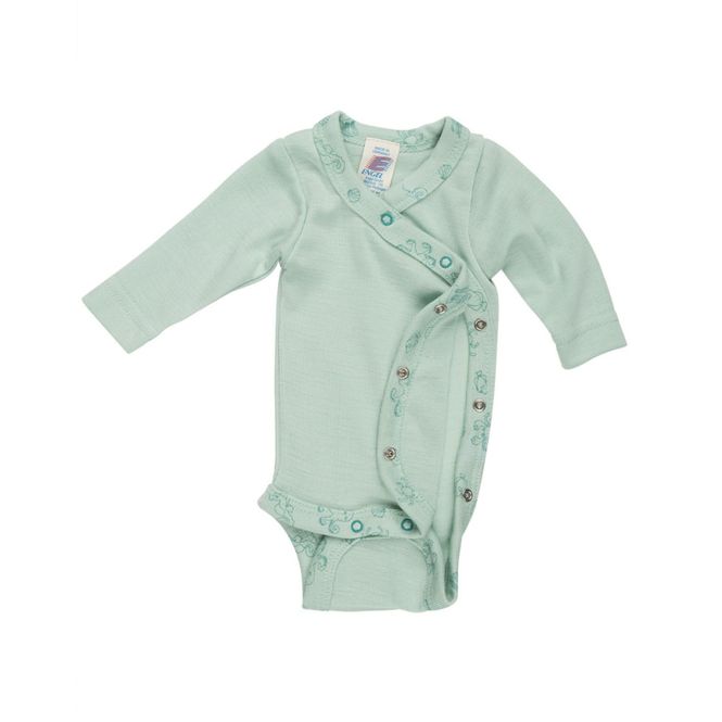 Hovedbilde Engel body prematur ull/silke Pastel Mint