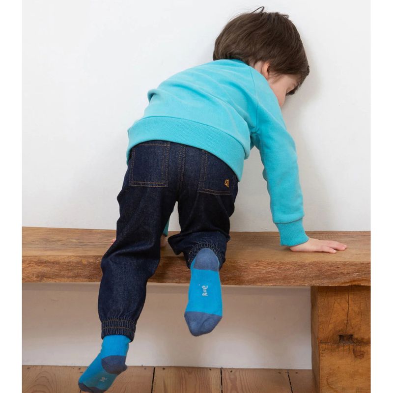 Kite olabukse Denim Joggers sort kant