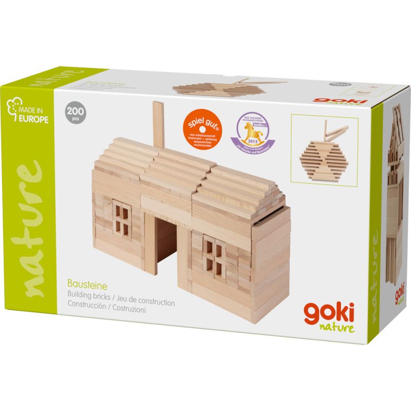 Goki Nature flate treklosser avlange natur