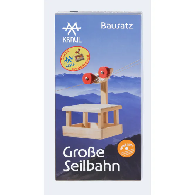 Hovedbilde Spielzeug Kraul byggesett stor taubane