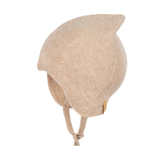 Hovedbilde Pure Pure strikket babylue kasjmir beige