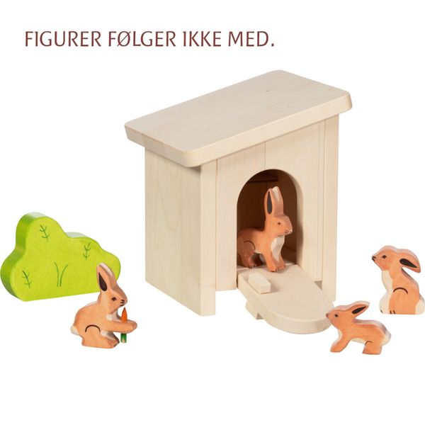 Holztiger hønsehus i tre