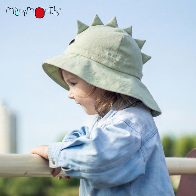 Hovedbilde ManyMonths ECO Hempies solhatt Dino