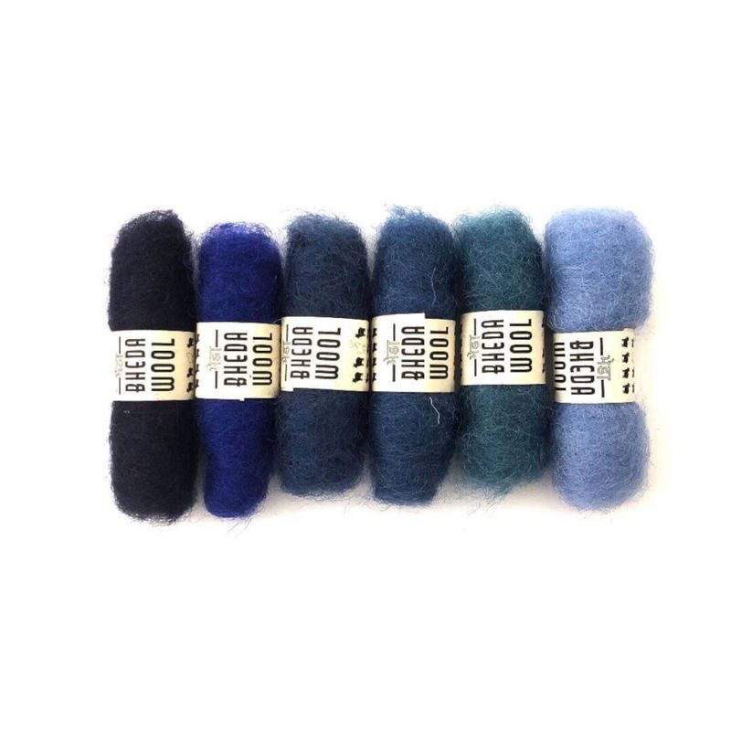 Bheda Wool MINI 6 farger á 2 gram - velg farge