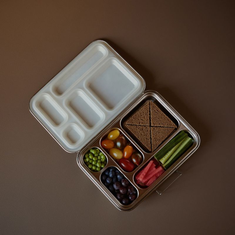 Haps Nordic HAPSBOX tett matboks med mange rom