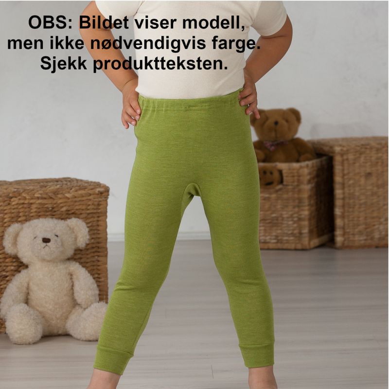 Cosilana stillongs ull/silke ribbekanter natur