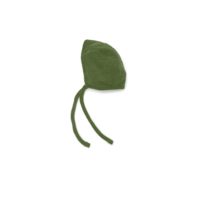 Hovedbilde Petit by Basics hjelmlue ull baby grønn