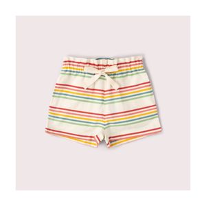Hovedbilde Little Green Radicals stripete kortbukse ...
