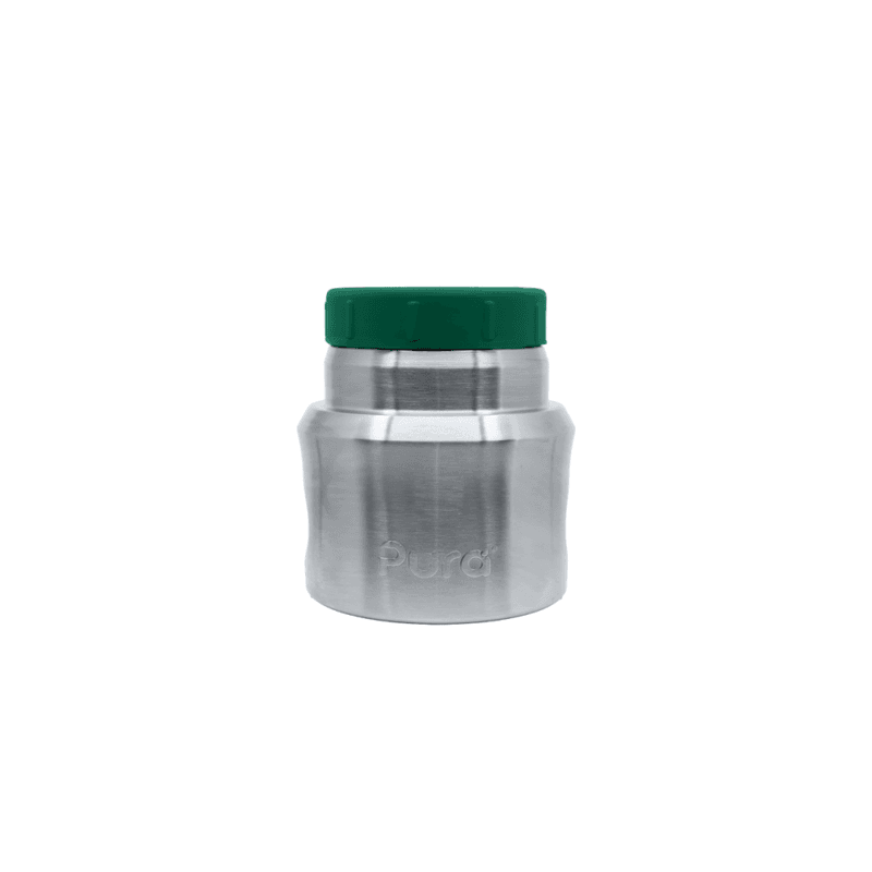 Pura mattermos liten 260 ml stål og silikon